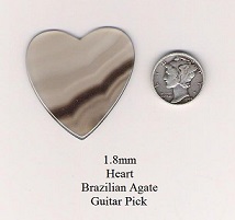 Heart Guitar Pick - Extra Large