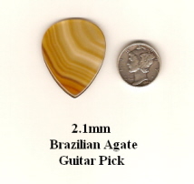 Brazilian Agate Guitar Pick GP2952