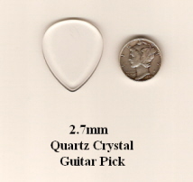 Guitar Pick GP3009 Quartz Crystal