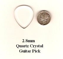 Guitar Pick GP3093 Quartz Crystal