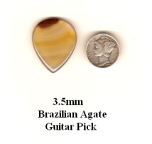 Brazilian Agate Guitar Pick GP3393