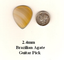 Brazilian Agate Guitar Pick GP3404