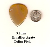 Brazilian Agate Guitar Pick GP3484