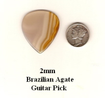 Brazilian Agate Guitar Pick GP3627