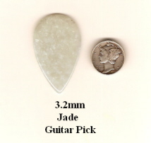 Jade Guitar Pick GP3674