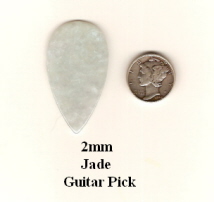 Jade Guitar Pick GP3677