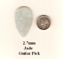 Jade Guitar Pick GP3678