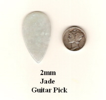 Jade Guitar Pick GP3682