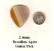 Brazilian Agate Guitar Pick GP3717