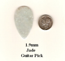 Jade Guitar Pick GP3726