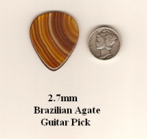 Brazilian Agate Guitar Pick GP3865