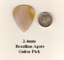 Brazilian Agate Guitar Pick GP3949
