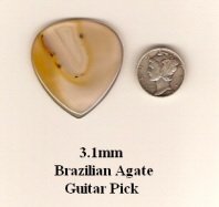 Brazilian Agate Guitar Pick GP3957