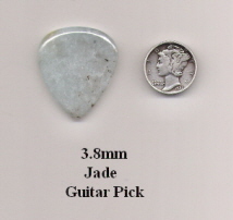 Jade Guitar Pick GP4009