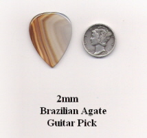 Brazilian Agate Guitar Pick GP4076