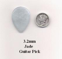 Jade Guitar Pick GP4096