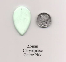 Chrysoprase Guitar Pick GP4228