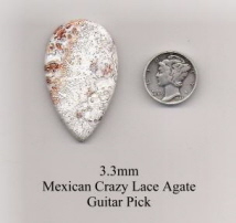 Crazy Lace Agate Guitar Pick GP4521