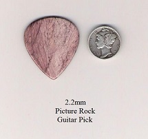 Picture Rock Standard Guitar Picks