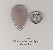Mexican Coconut Guitar Pick GP4828