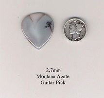 Montana Agate Standard Guitar Picks