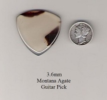 Montana Agate Bass Guitar Picks