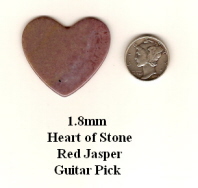 Heart of Stone Guitar Pick