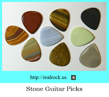 Stone Guitar Picks